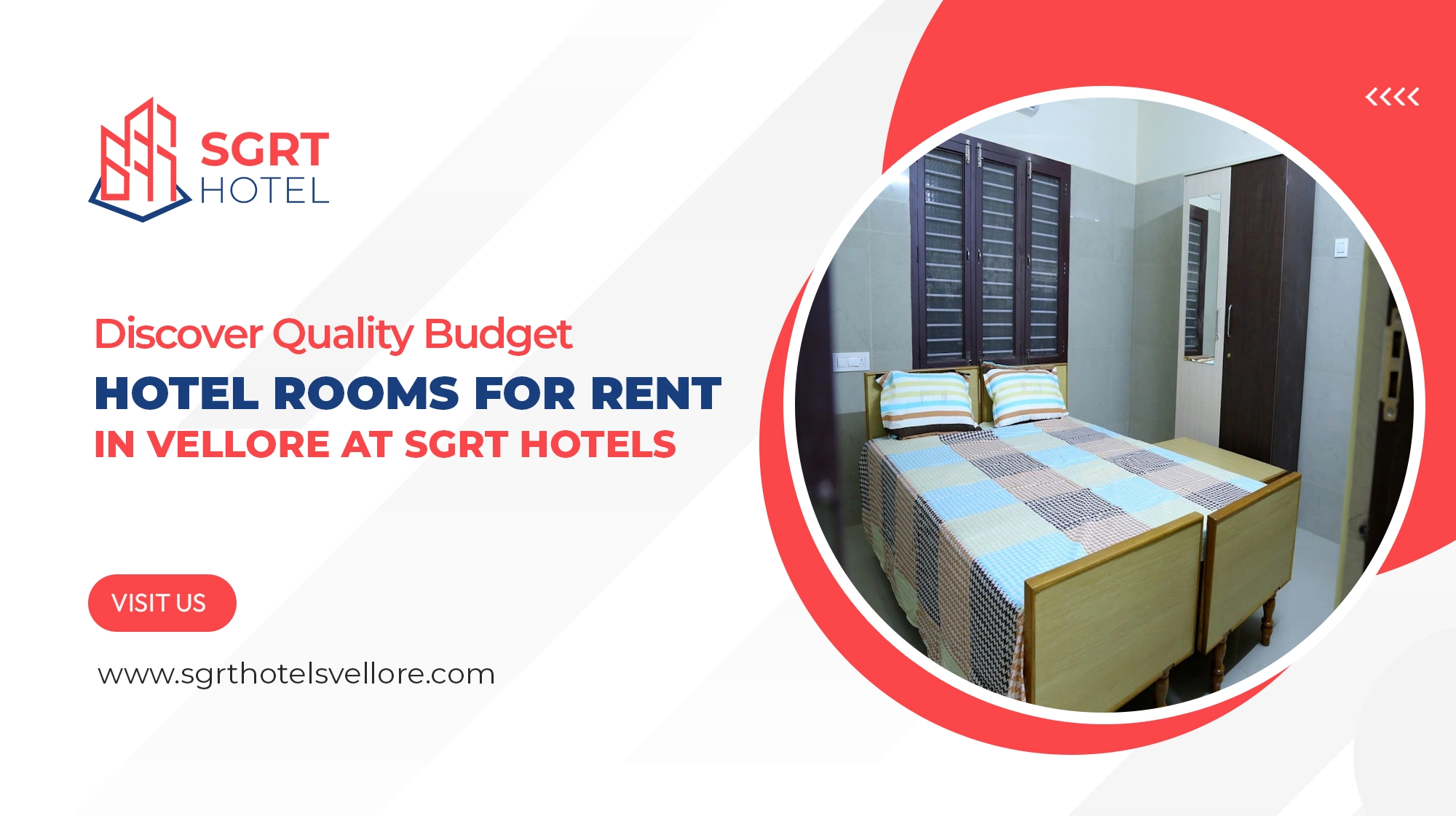 Discover Quality Budget Hotel Rooms for Rent in Vellore at SGRT Hotels