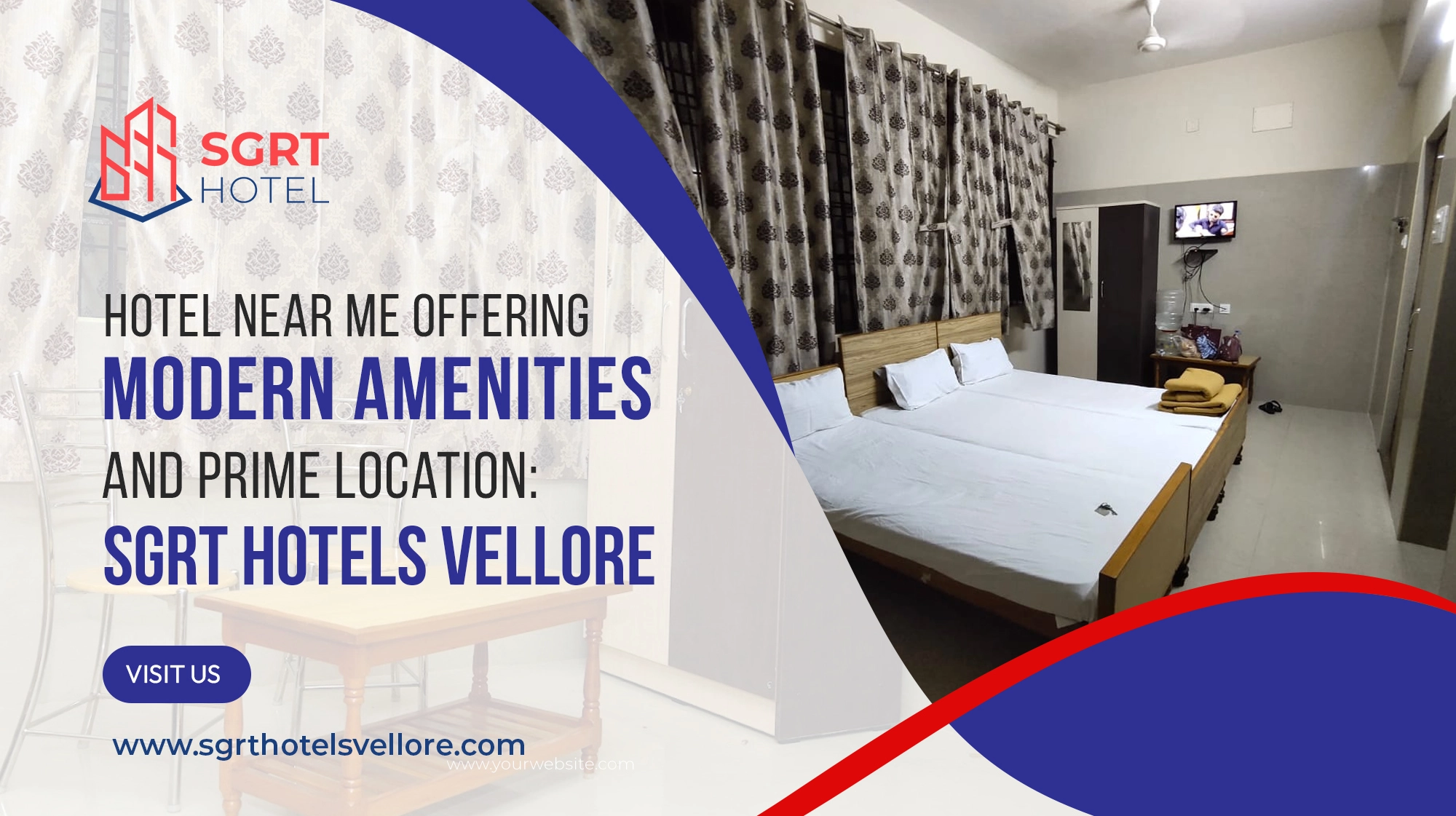 Hotel Near Me Offering Modern Amenities and Prime Location: SGRT Hotels Vellore