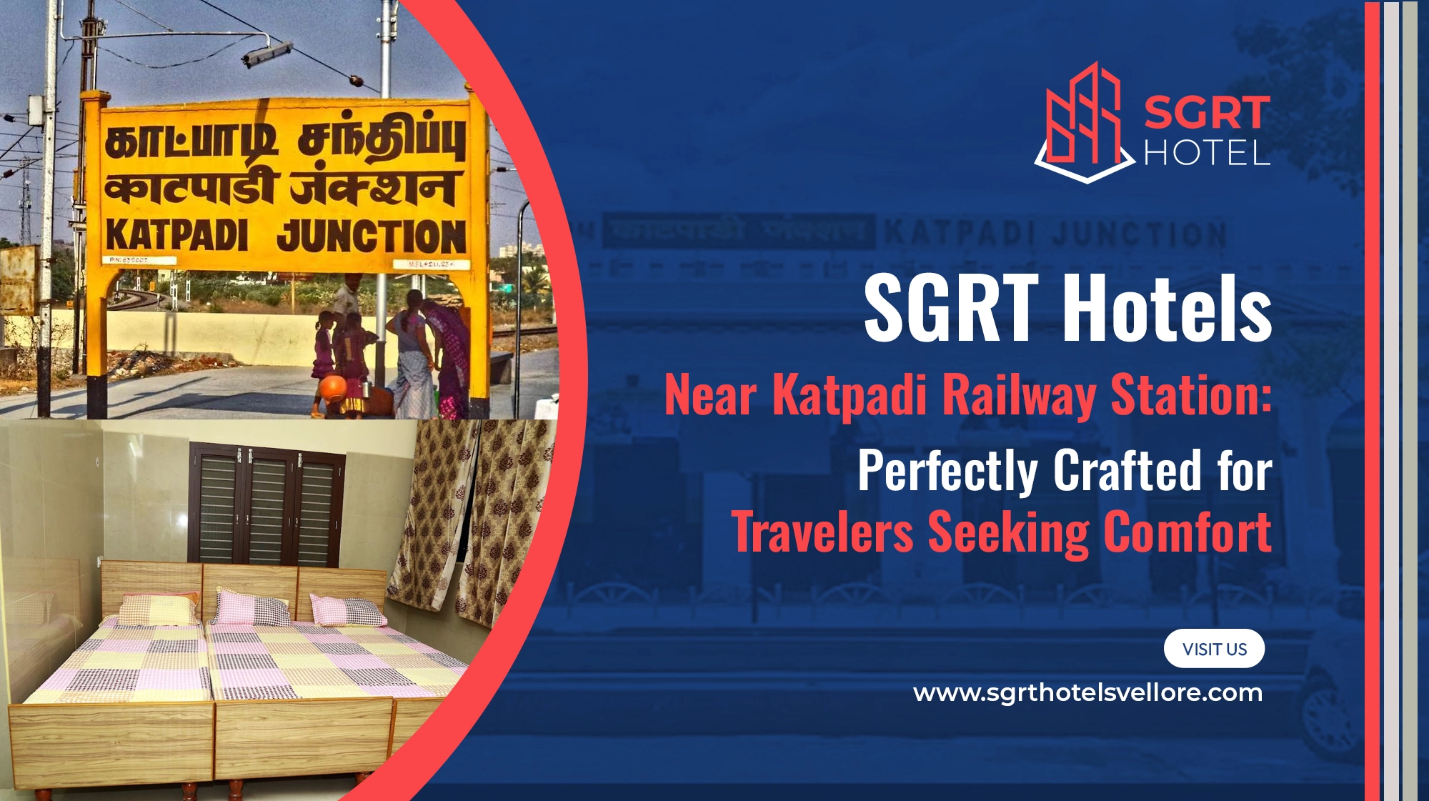 SGRT Hotels Near Katpadi Railway Station: Perfectly Crafted for Travelers Seeking Comfort
